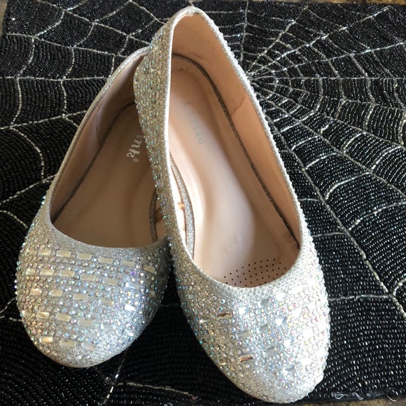 Sparkly party shoes - flats - Girl size US 1 - Picture 4 of 5